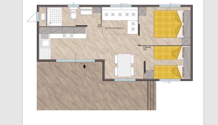 Casa Mobile Gustocamp A Caorle Hotel Luaran gambar